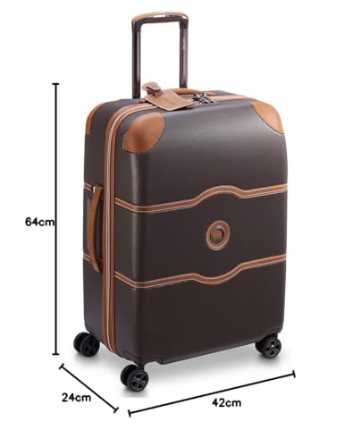 DELSEY PARIS - Chatelet Air 2.0 - Maleta Uisex Adulto, Marrón, M